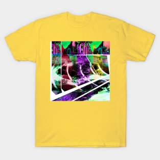 mazatlan in pop art collage ecopop T-Shirt